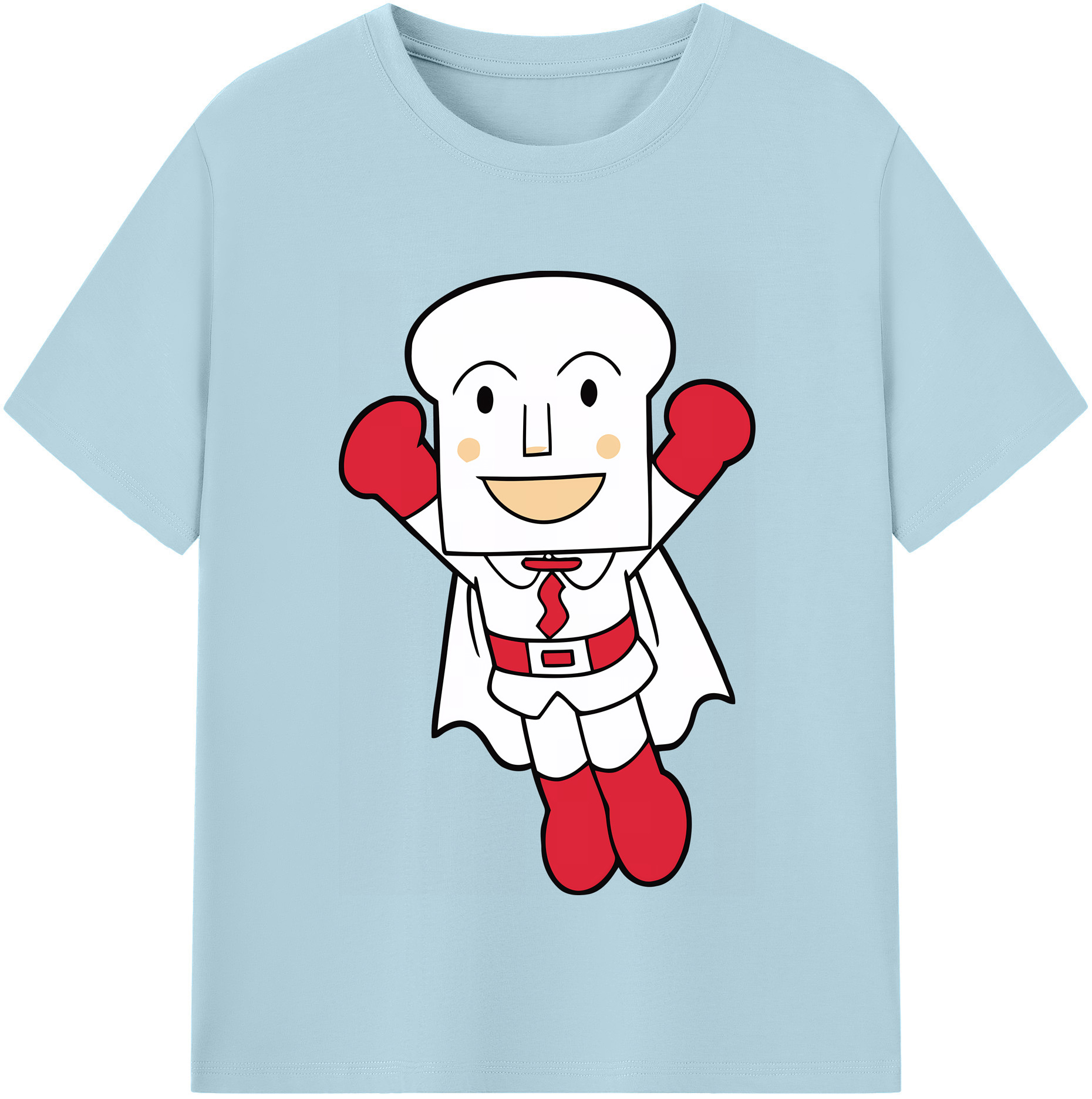 （画像用） アンパンマン Anpanman 綿100％半袖Tシャツ（フロントプリント）